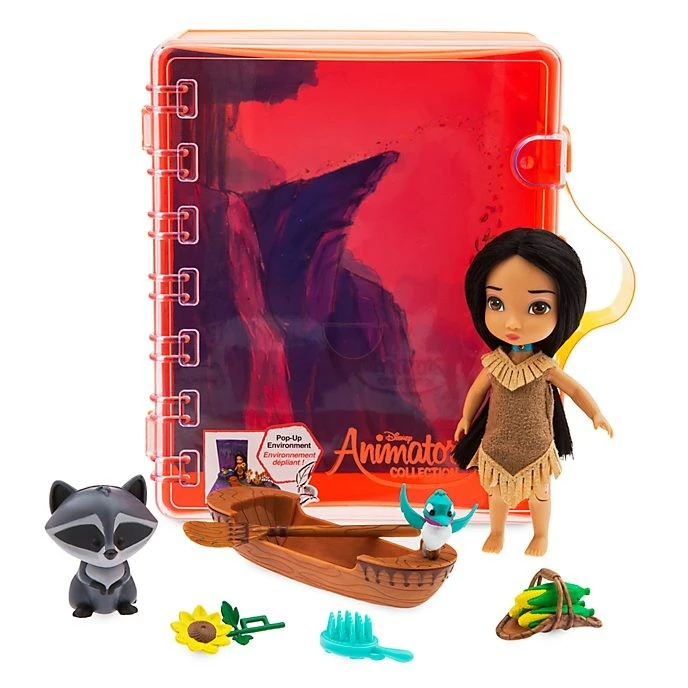 Boutique Disney // Disney Store Coffret Poupée Pocahontas, Collection Disney Animators 2 Boutique Disney // Disney Store Coffret Poupée Pocahontas, Collection Disney Animators – Image 2