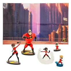 Disney Boutique // Disney Store Coffret De Figurines Les Indestructibles