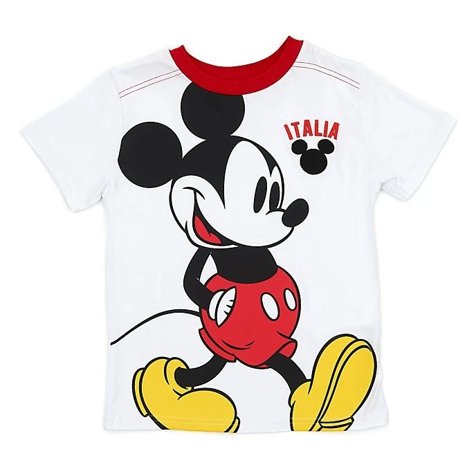 Disney Boutique // Disney Store T-shirt Mickey Italie Pour Enfants 1 Disney Boutique // Disney Store T-shirt Mickey Italie Pour Enfants