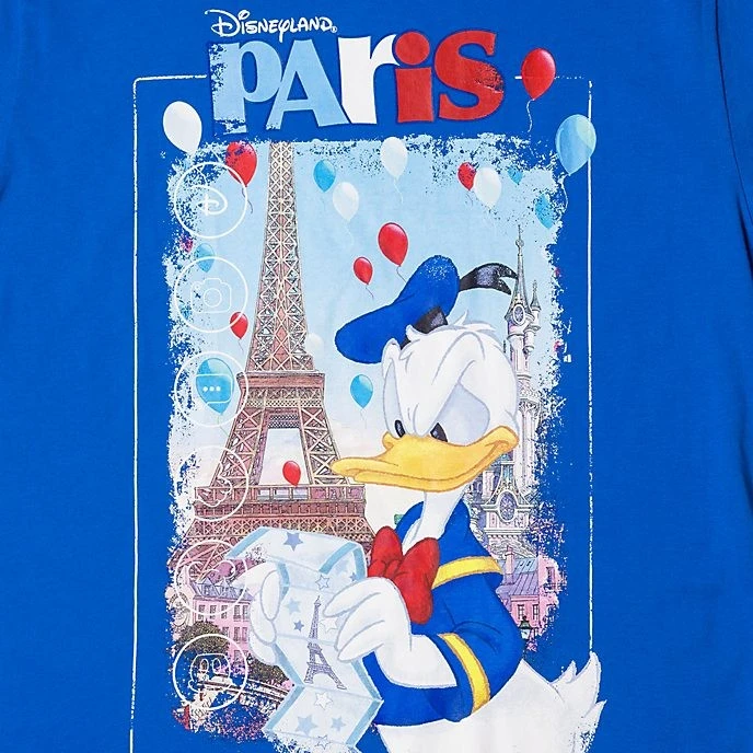 Disney Boutique // T-Shirt Pour Adultes Donald Duck Disneyland Paris 2 Disney Boutique // T-Shirt Pour Adultes Donald Duck Disneyland Paris – Image 2