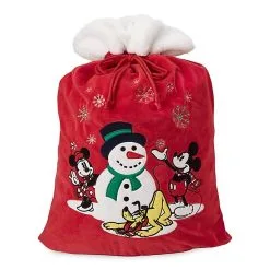 Disney Fr // Disney Store Hotte De Noël Mickey Et Minnie, Collection Holiday Cheer