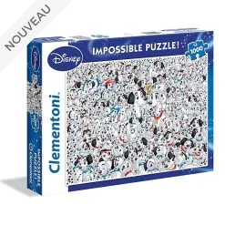 Disney Magasin France // Clementoni Puzzle Impossible 1 000 Pièces Les 101 Dalmatiens