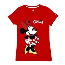 Disney Magasin France // Disney Store T-shirt Minnie Italie Pour Femmes