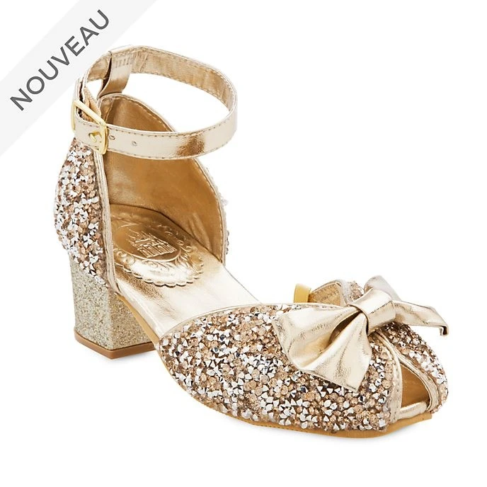 Disney Magasin Paris // Disney Store Chaussures Princesses Disney Dorées Et Argentées Pour Enfants 1 Disney Magasin Paris // Disney Store Chaussures Princesses Disney Dorées Et Argentées Pour Enfants