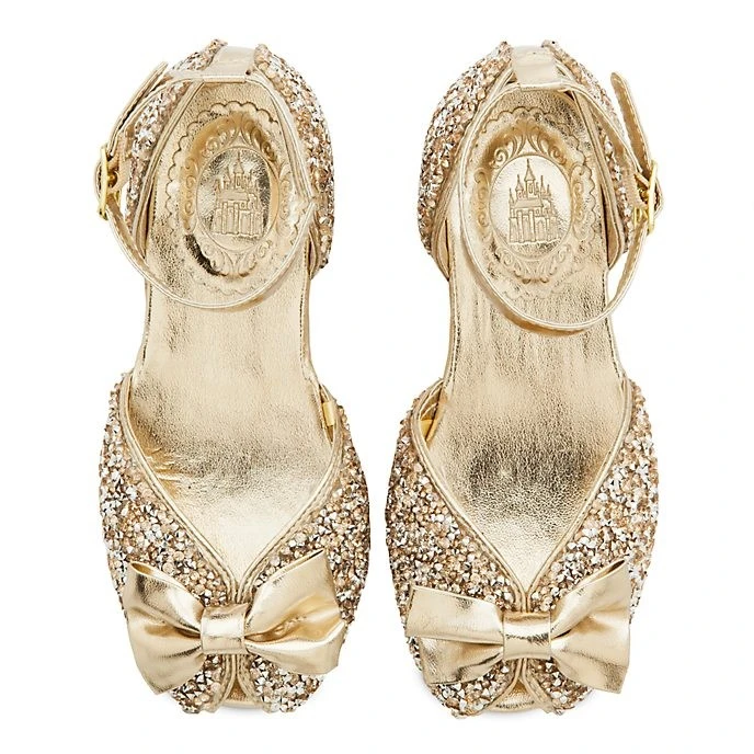Disney Magasin Paris // Disney Store Chaussures Princesses Disney Dorées Et Argentées Pour Enfants 3 Disney Magasin Paris // Disney Store Chaussures Princesses Disney Dorées Et Argentées Pour Enfants – Image 3