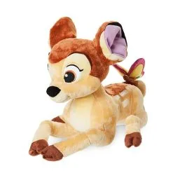 Disney Magasin // Peluche Bambi De Taille Moyenne Avec Papillon