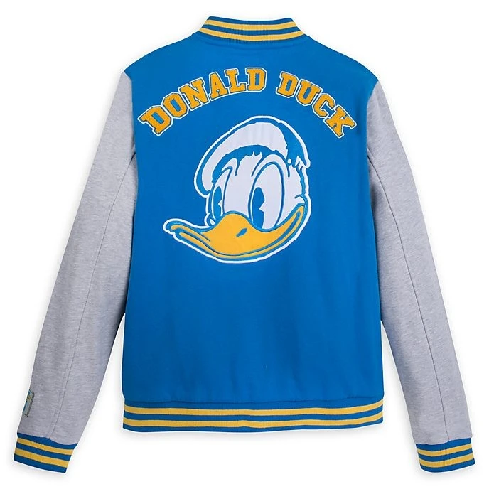 Disney Nouveautés // Disney Store Blouson Style Universitaire Donald Duck Pour Adultes, 85e Anniversaire 2 Disney Nouveautés // Disney Store Blouson Style Universitaire Donald Duck Pour Adultes, 85e Anniversaire – Image 2