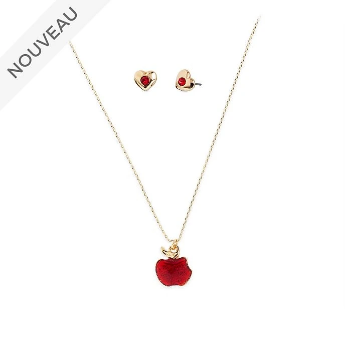 Disney Pas Cher // Disney Store Parure Collier Et Boucles D'oreilles Blanche Neige 1 Disney Pas Cher // Disney Store Parure Collier Et Boucles D'oreilles Blanche Neige