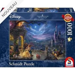 Disney Pas Cher // Thomas Kinkade Puzzle 1 000 Pièces La Belle Et La Bête