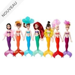 Disney Soldes // Disney Store Coffret De 7 Poupées Ariel Et Ses Soeurs