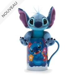 Disney Store // Disney Store Lot Mug Et Peluche Miniature Stitch
