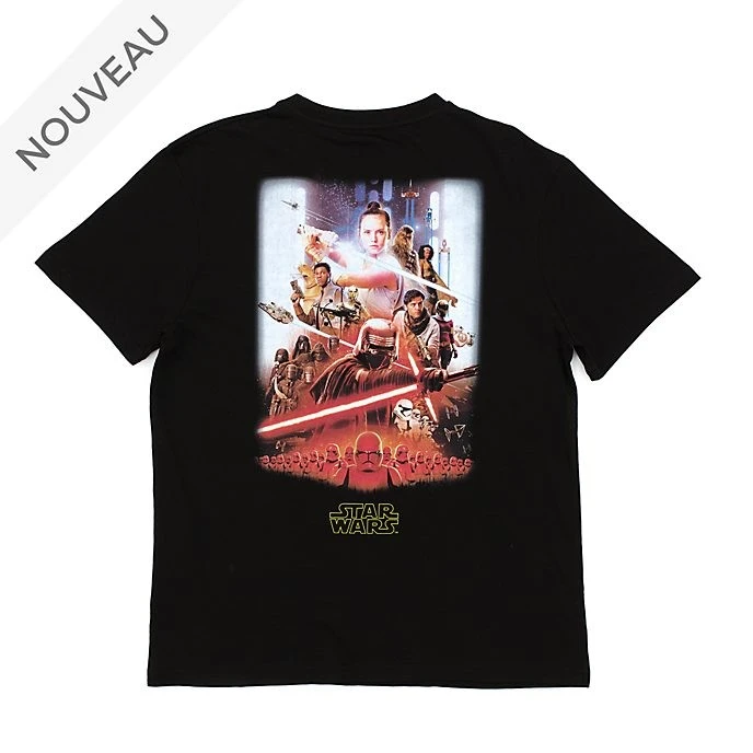 Disney Store // Disney Store T-shirt Star Wars : L'Ascension De Skywalker Pour Adultes 1 Disney Store // Disney Store T-shirt Star Wars : L'Ascension De Skywalker Pour Adultes