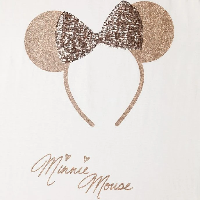 Disney Store Fr // Disneyland Paris T-shirt Minnie Bandeau Rose Doré Pour Adultes 3 Disney Store Fr // Disneyland Paris T-shirt Minnie Bandeau Rose Doré Pour Adultes – Image 3