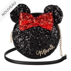 Disney Store France // Disney Store Sac à Bandoulière Minnie Avec Sequins
