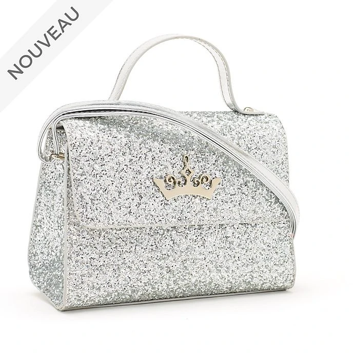 Disney Store France // Disney Store Sac à Main à Paillettes Argentées Princesses Disney 1 Disney Store France // Disney Store Sac à Main à Paillettes Argentées Princesses Disney