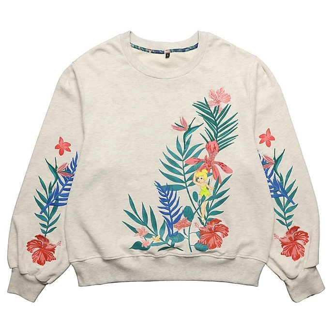 Disney Store France // Disneyland Paris Sweatshirt Clochette Secret Garden Pour Adultes 1 Disney Store France // Disneyland Paris Sweatshirt Clochette Secret Garden Pour Adultes