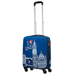 Fr Disney // American Tourister Valise à Roulettes Mickey I Love London, Petit Format -Boutique De Déguisements fr disney american tourister valise a roulettes mickey i love london petit format 34