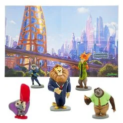 Magasin Disney // Disney Store Coffret De Figurines Zootopie