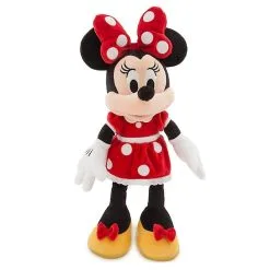 Magasin Disney // Disney Store Peluche Minnie Mouse Rouge De Taille Moyenne