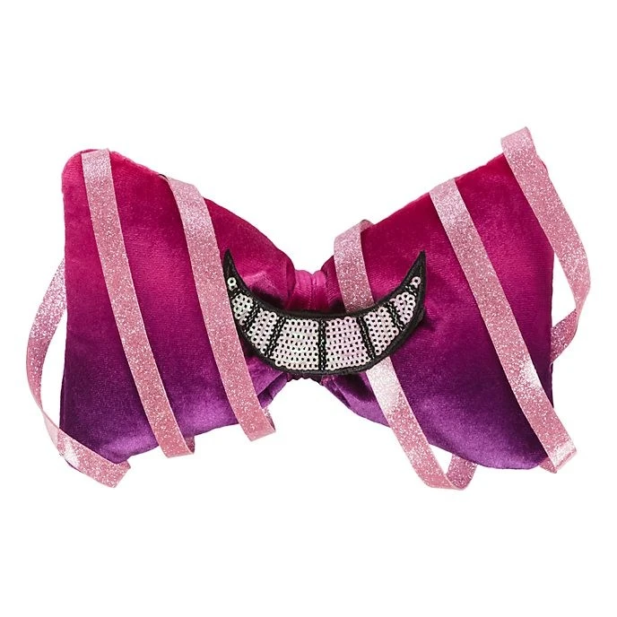 Solde Disney // Noeud à Clip Swap Your Bow Chat Du Cheshire Disneyland Paris 1 Solde Disney // Noeud à Clip Swap Your Bow Chat Du Cheshire Disneyland Paris