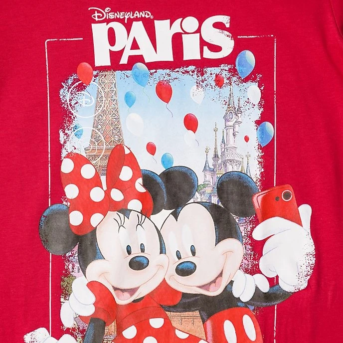 Solde Disney // T-Shirt Pour Adultes Mickey Et Minnie Mouse Souvenir Disneyland Paris 2 Solde Disney // T-Shirt Pour Adultes Mickey Et Minnie Mouse Souvenir Disneyland Paris – Image 2