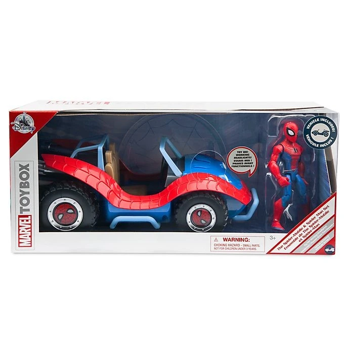 Soldes Disney // Disney Store Coffret Spider-Man Et La Spider-Mobile, Marvel Toybox 3 Soldes Disney // Disney Store Coffret Spider-Man Et La Spider-Mobile, Marvel Toybox – Image 3