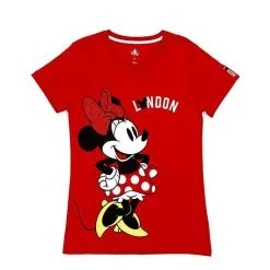 Soldes Disney // Disney Store T-shirt Minnie Londres Pour Femmes